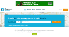 Desktop Screenshot of nieuwbouw-in-utrecht.nl