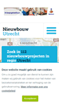 Mobile Screenshot of nieuwbouw-in-utrecht.nl
